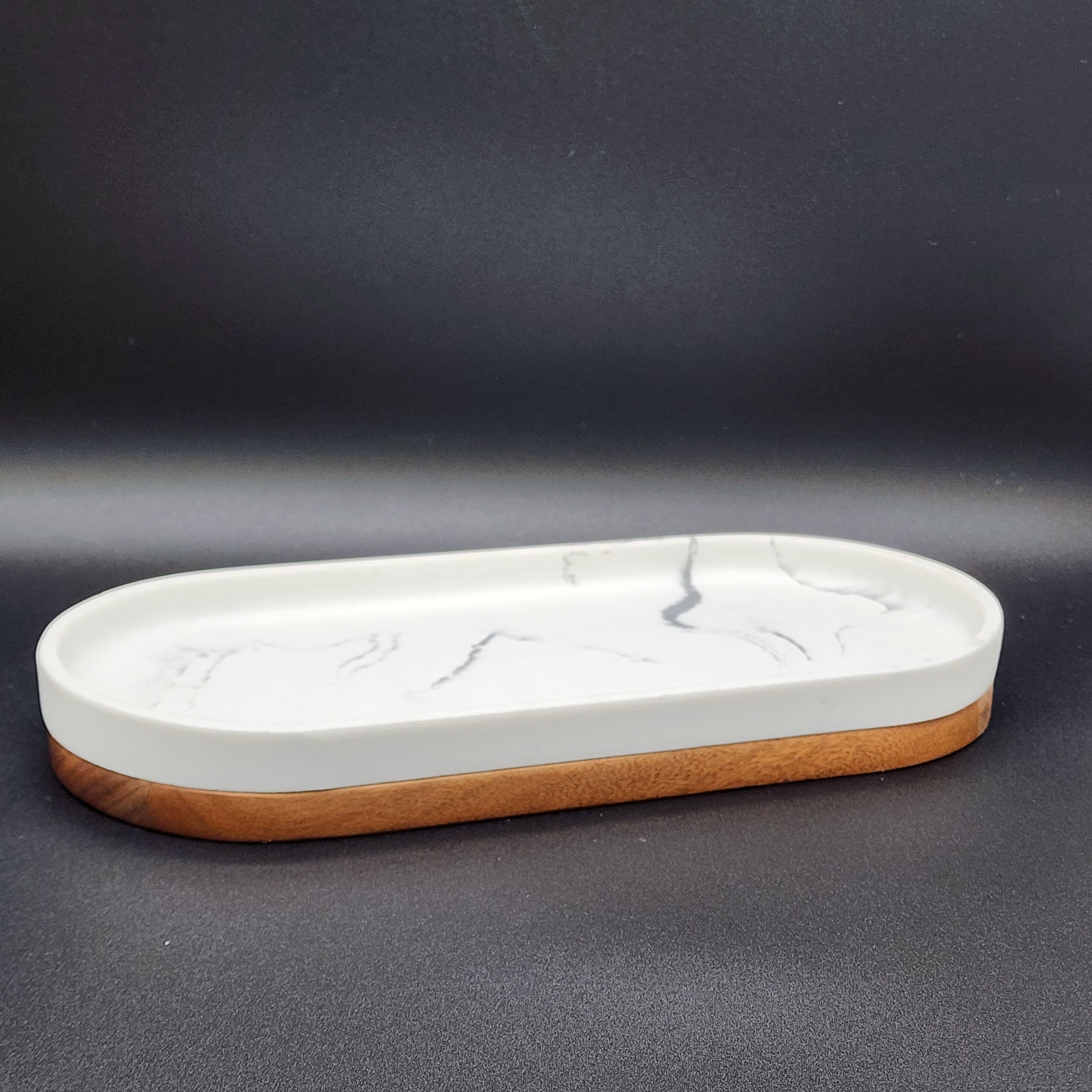 Bino - Oval Marble Trinket Tray