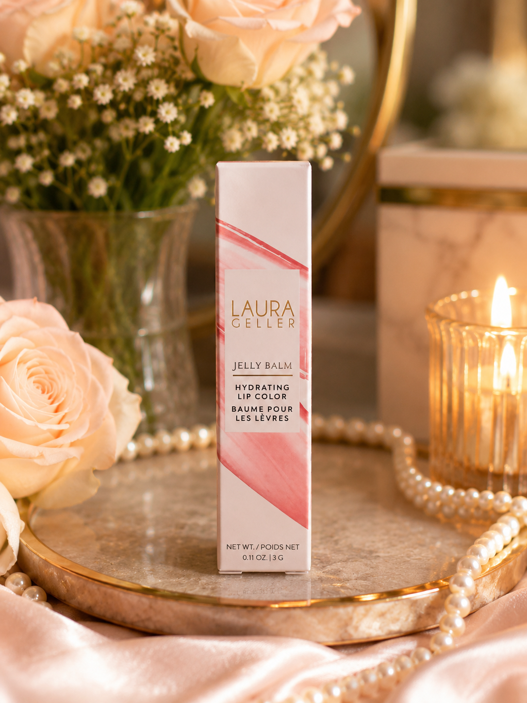 Laura Geller Jelly Balm Hydrating Lip Color Sugar & Spice 0040137 New with Box