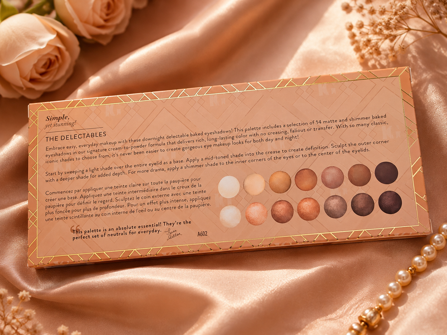 Laura Geller The Delectables Baked Eyeshadow Palette Timeless Tones