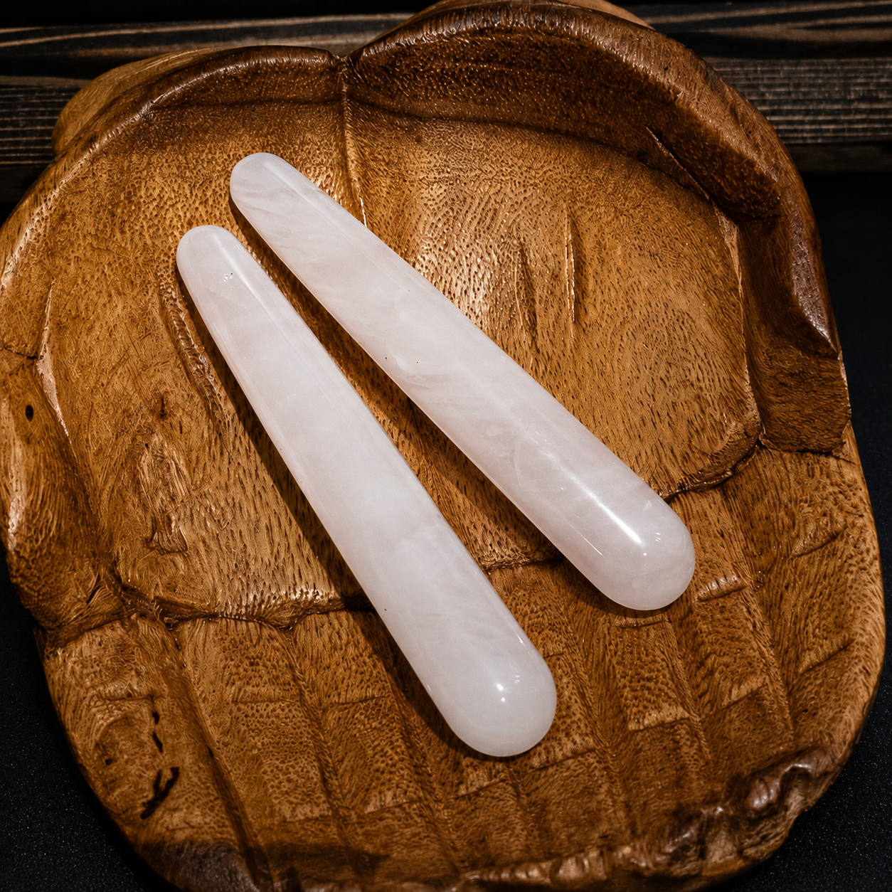 Rose Quartz Massage Wands
