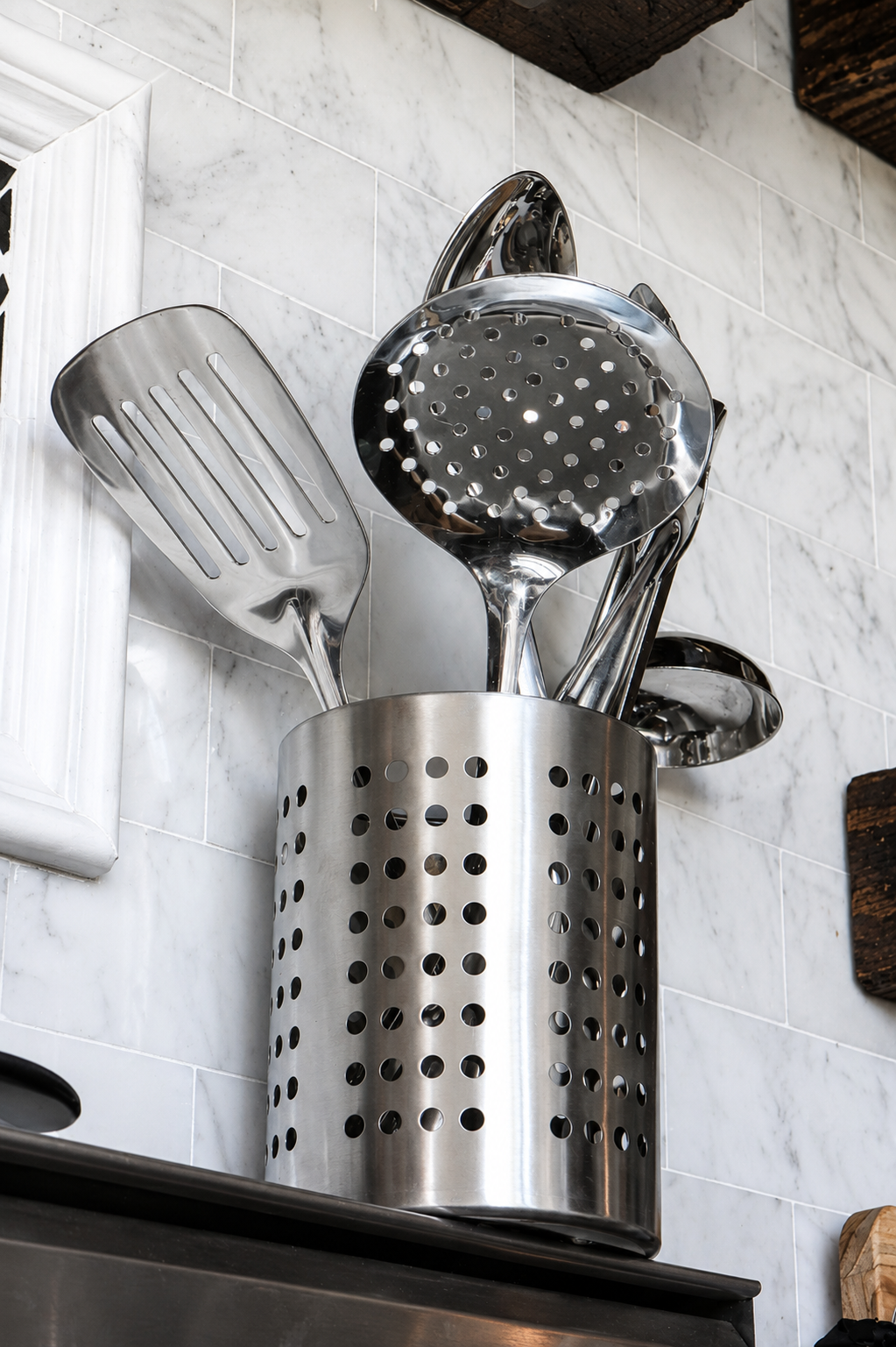 Cooks Tools 7-Piece Stainless Steel Kitchen Utensil Collection Essential Tools for Every Kitchen