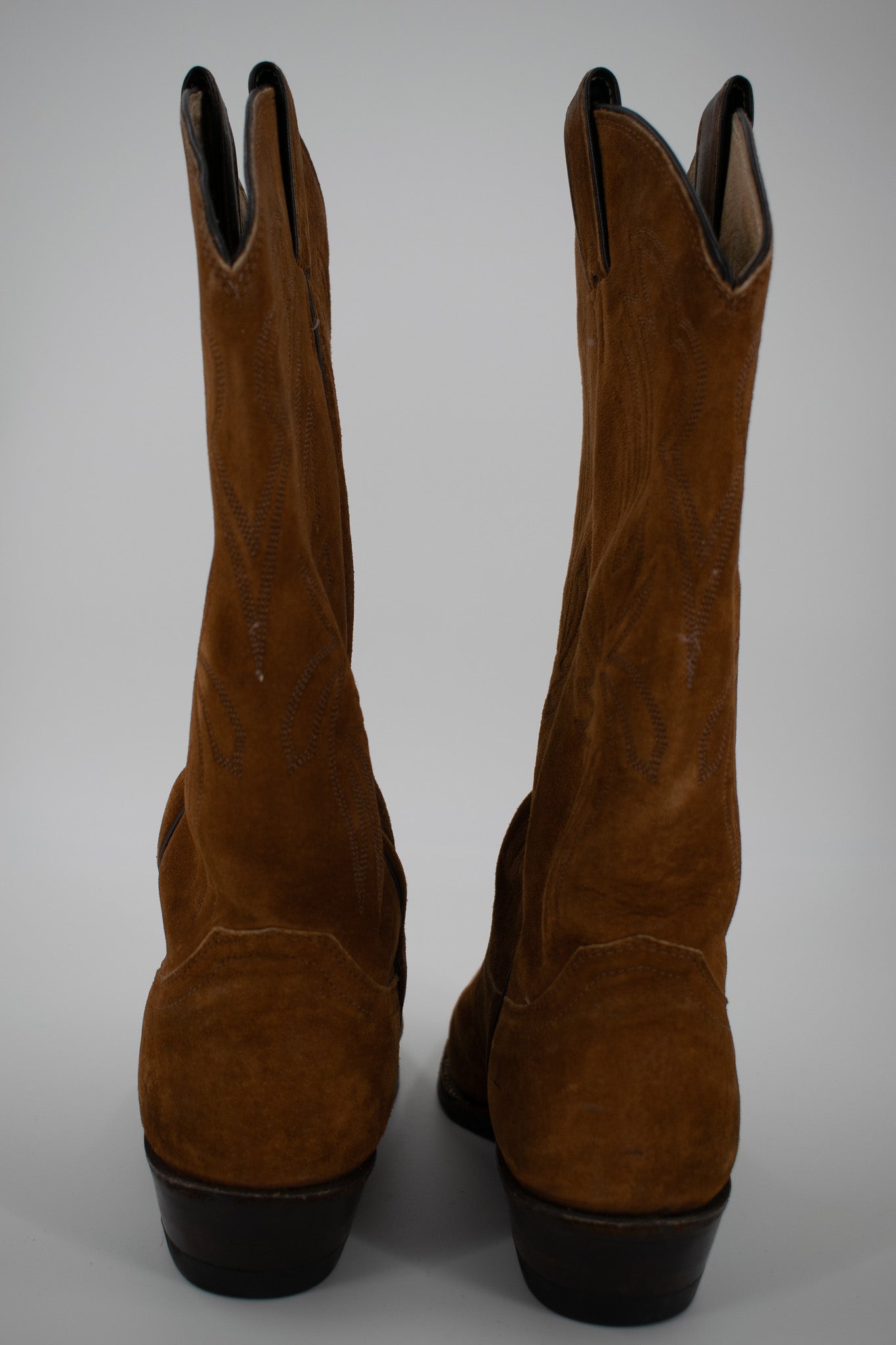 Women's Brown Justin Cowboy Boots Size 6.5