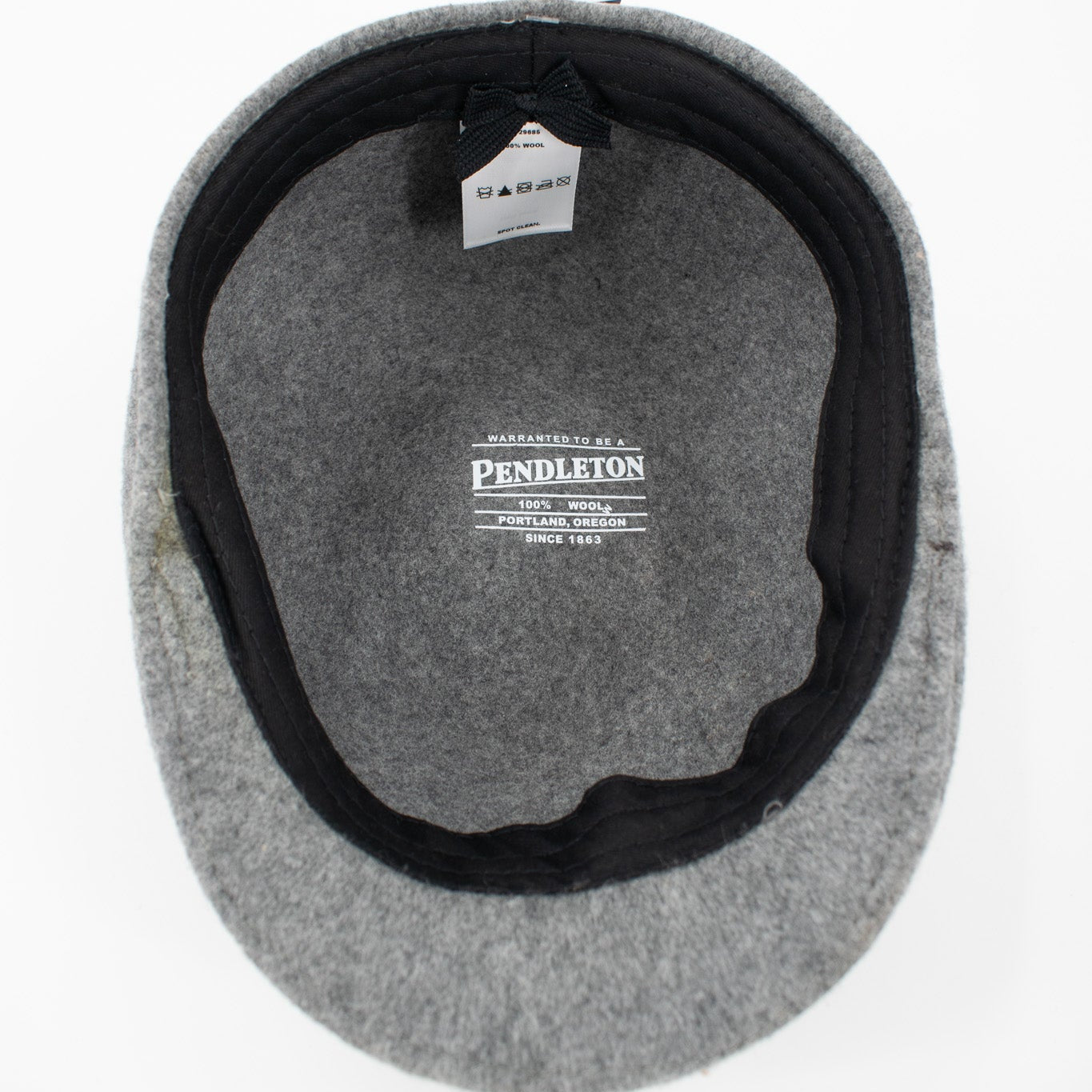 Pendleton Charcoal Gray Driving Cap