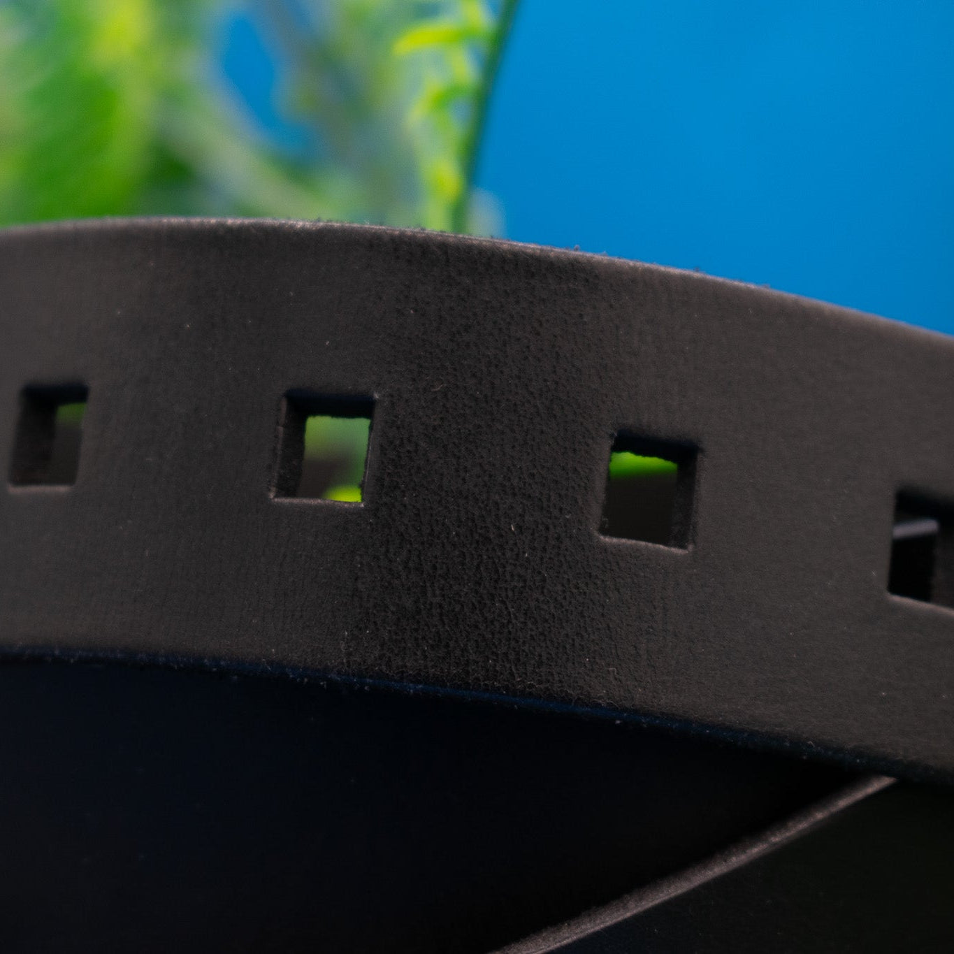 Men's FRYE Designer Leather Belt Black