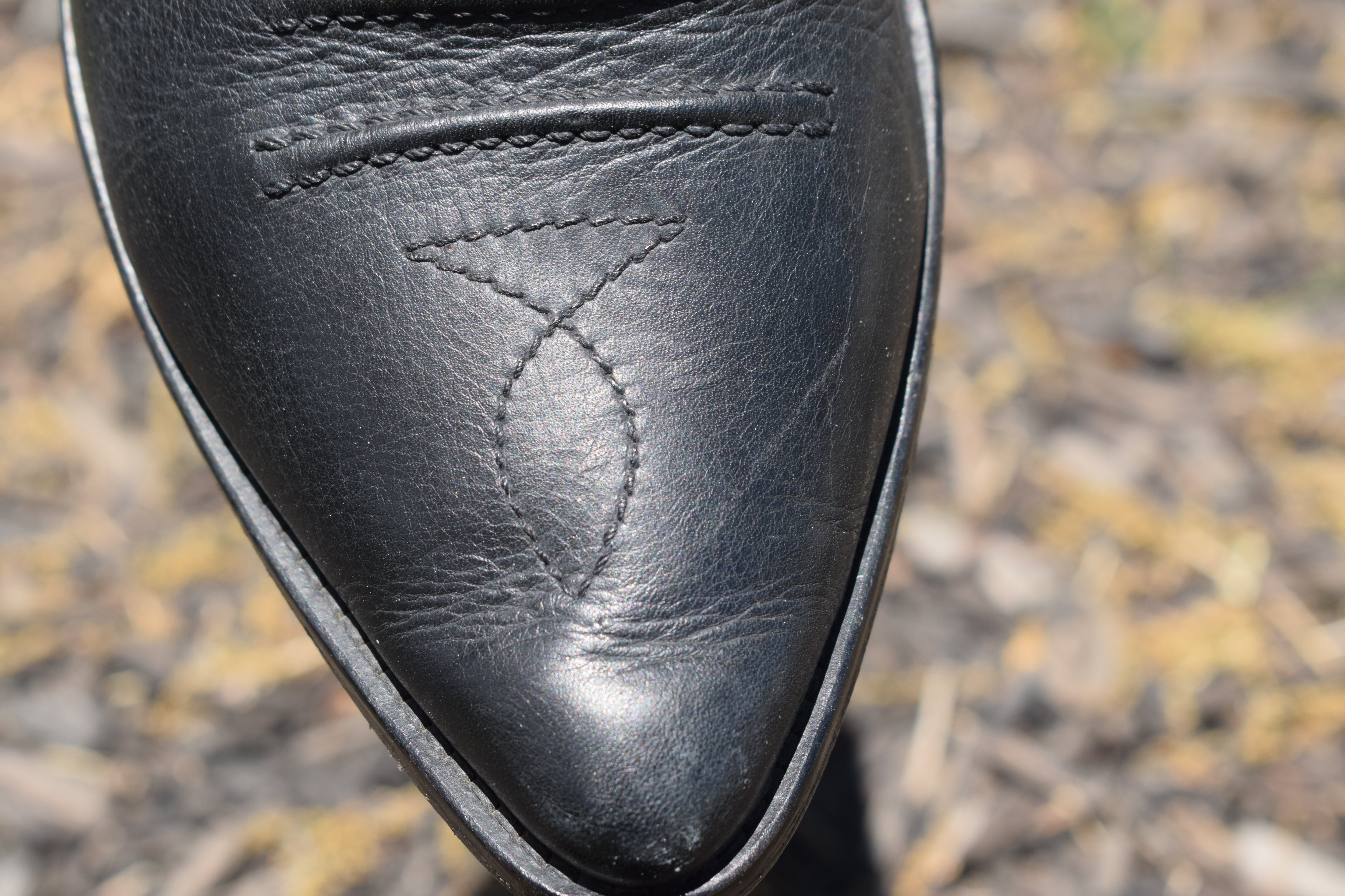 E-Troupe London Black Leather Ankle Booties – Made in Portugal Genuine Leather Size 40 (US 9–9.5)