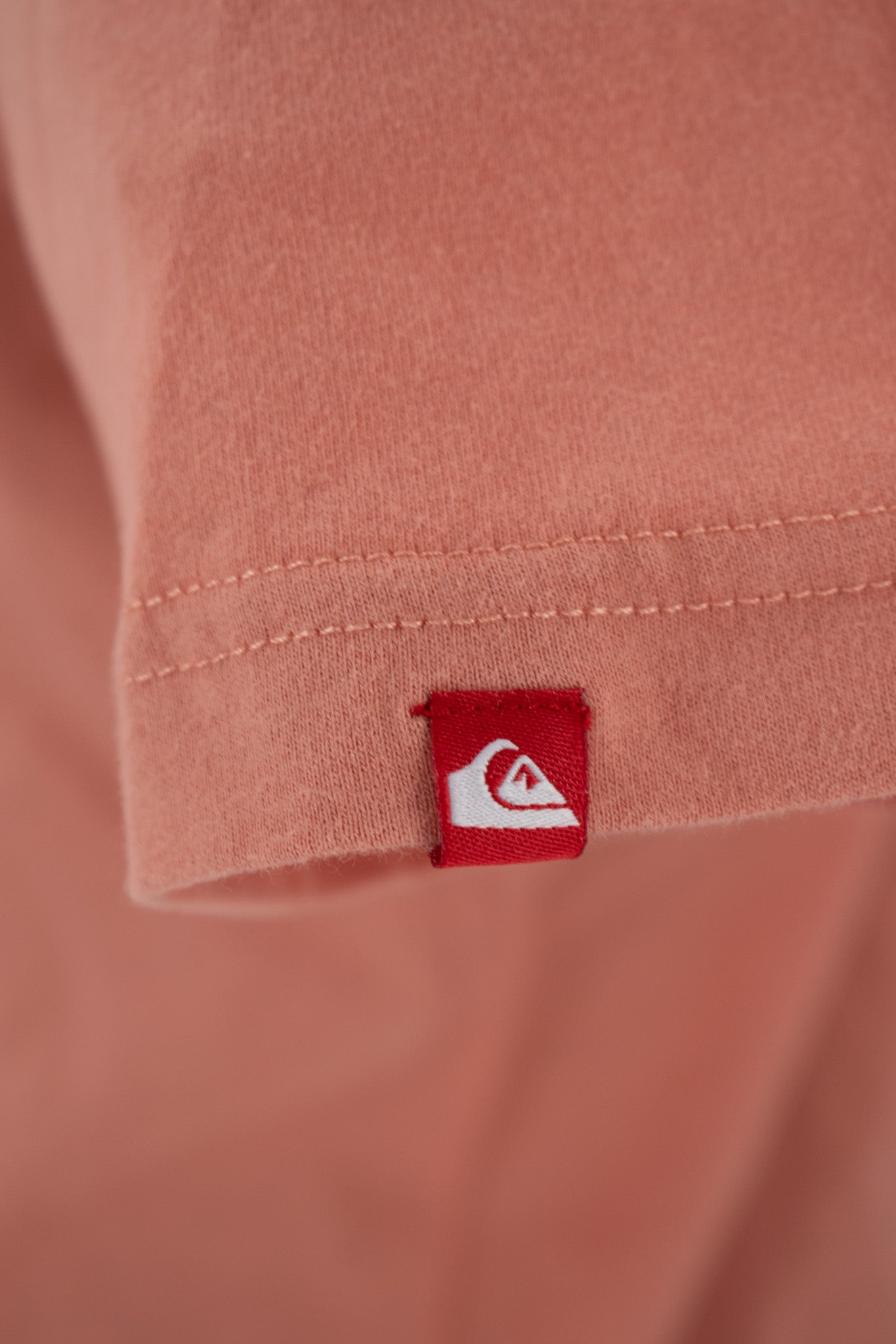Quiksilver Bubble Gum Pink colored T-shirt