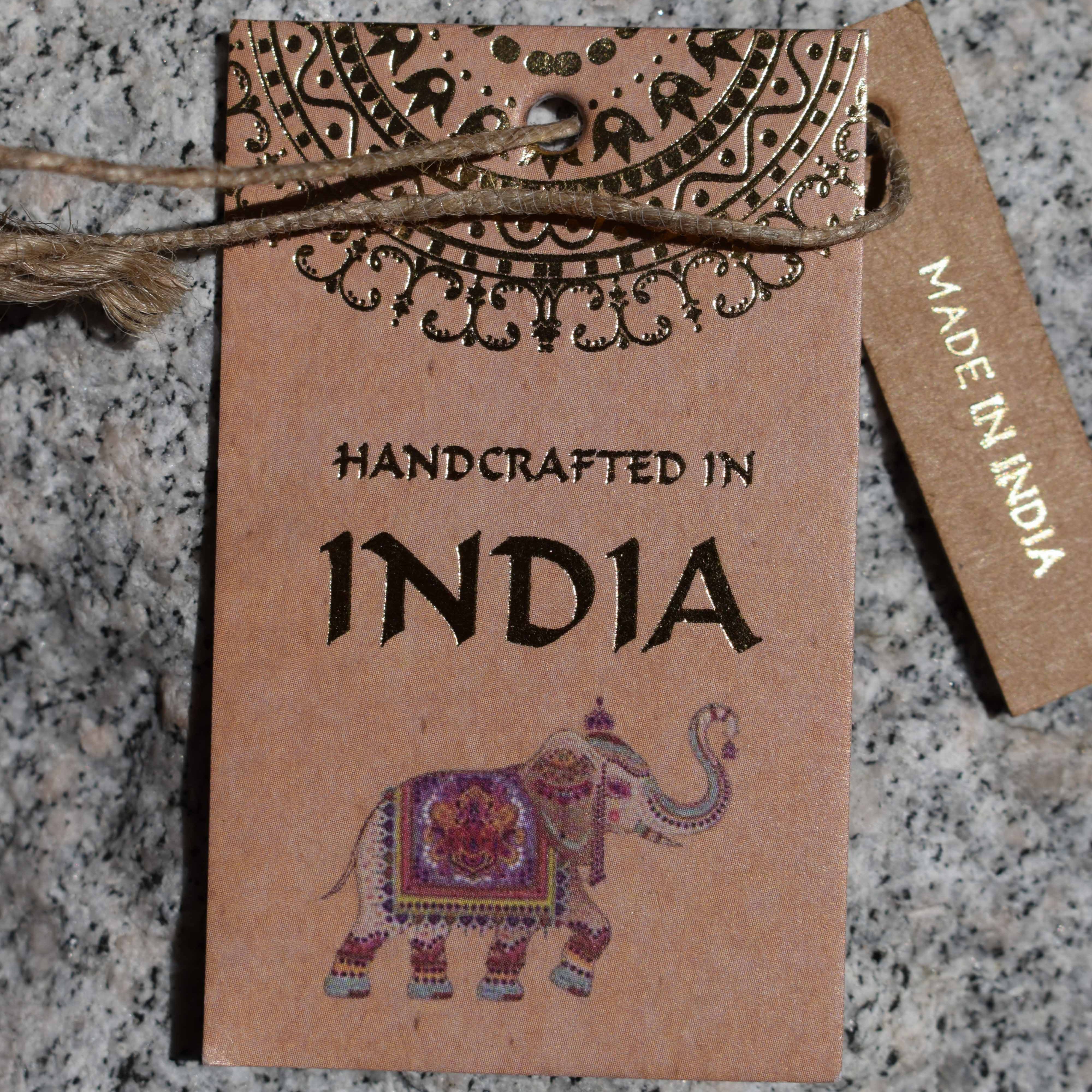 Brass Gold Hammered Vase Handcrafted in India
