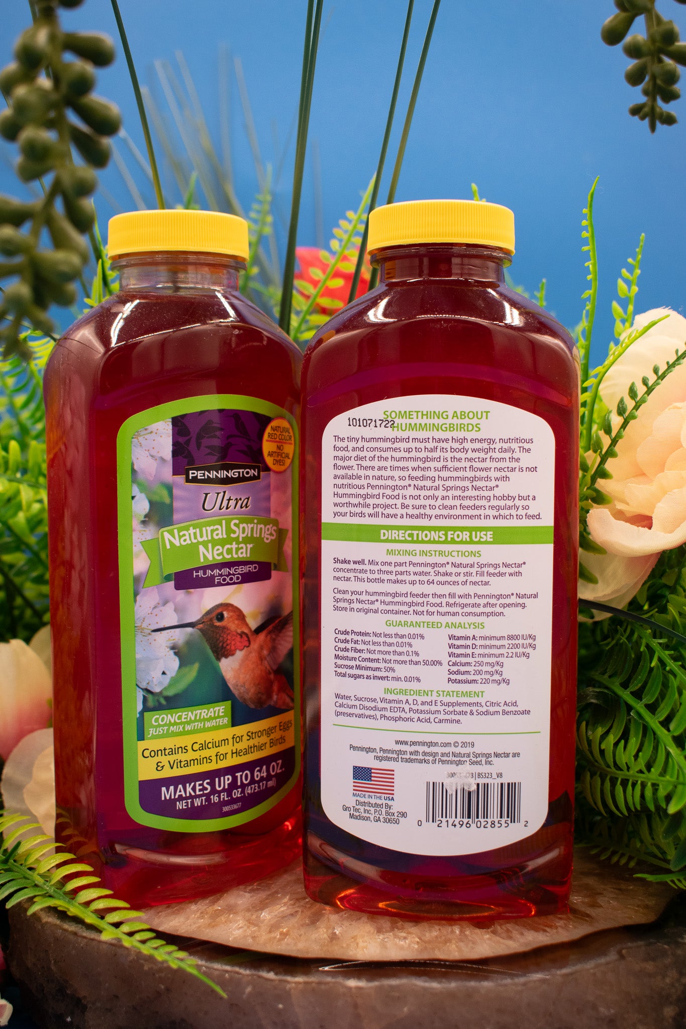 Pennington Ultra Natural Springs Nectar Hummingbird Food Concentrate