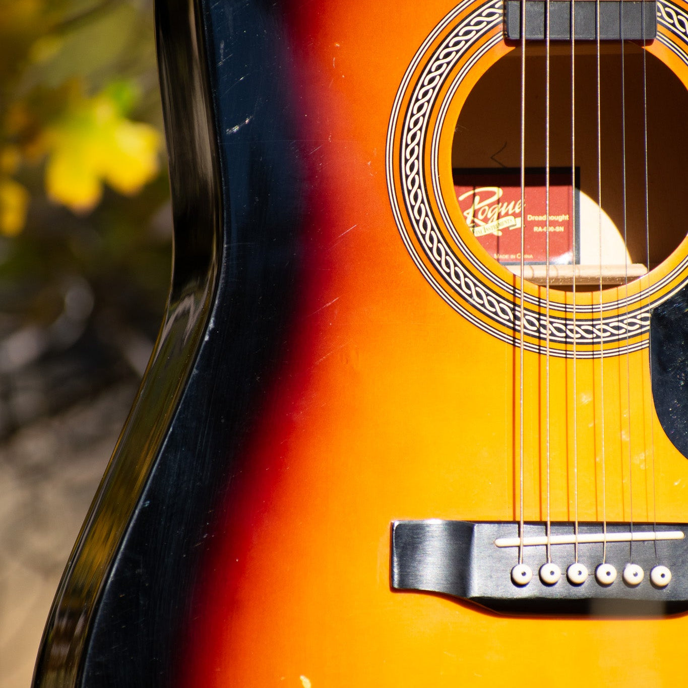 Rogue Fine Instruments Dreadnought RA-090-SN Guitar