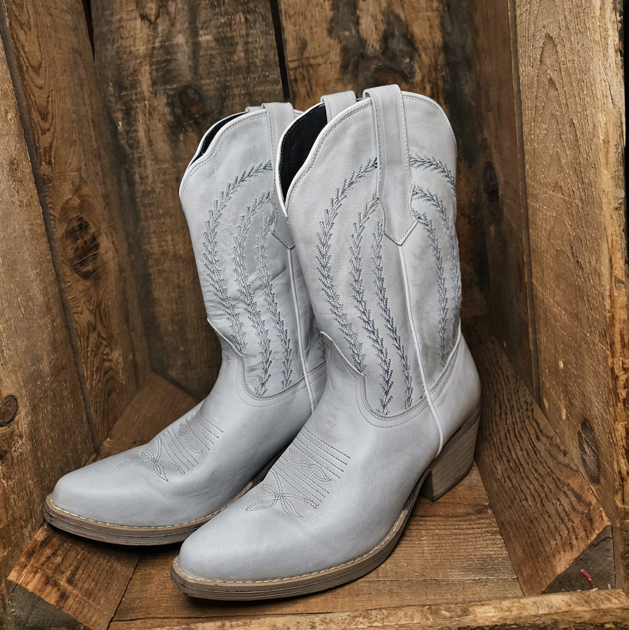Sterling River Vintage Cowboy Boots Size 7