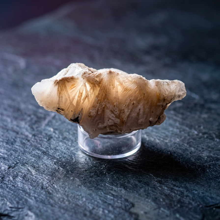 Natural Calcite Crystal Formation