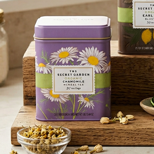 The Secret Garden Herbal Tea Tins