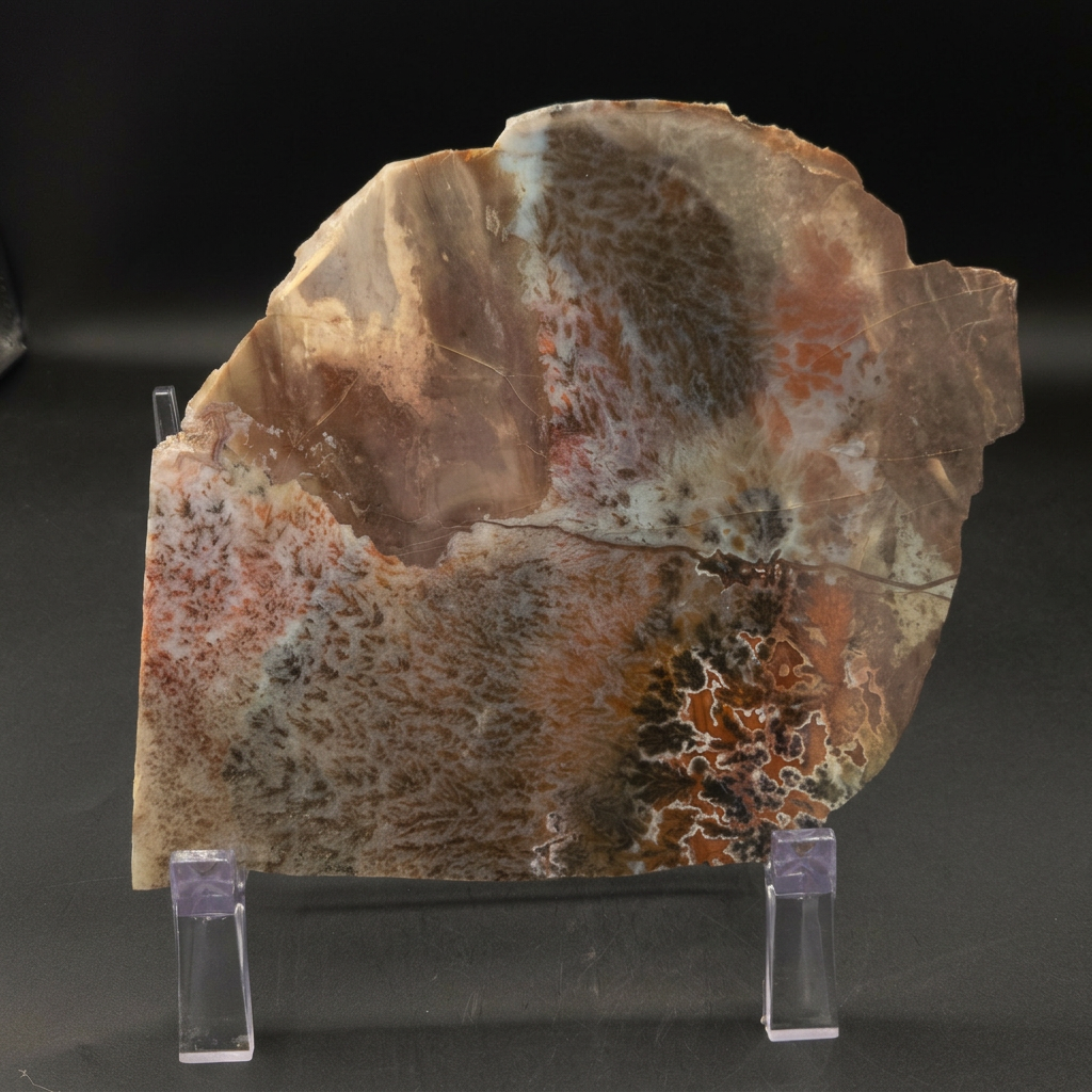 Sagenite Agate Slab