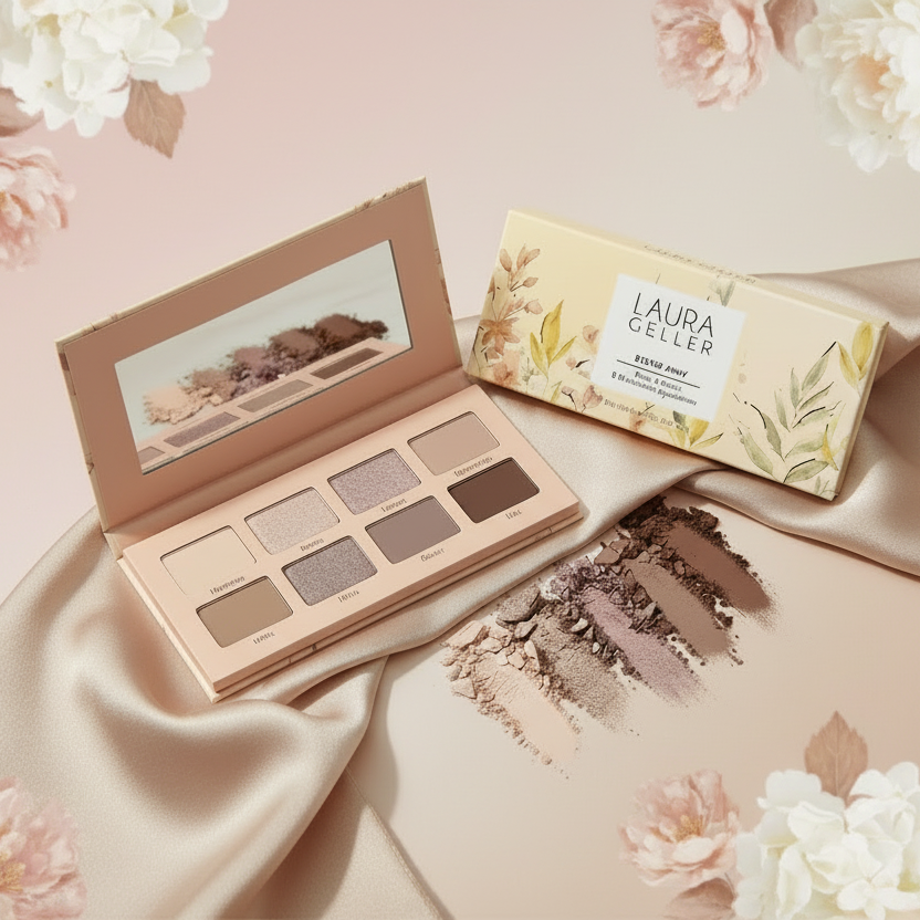 Laura Geller Blend Away Beige & Brown 8 Multi-finished Eyeshadows