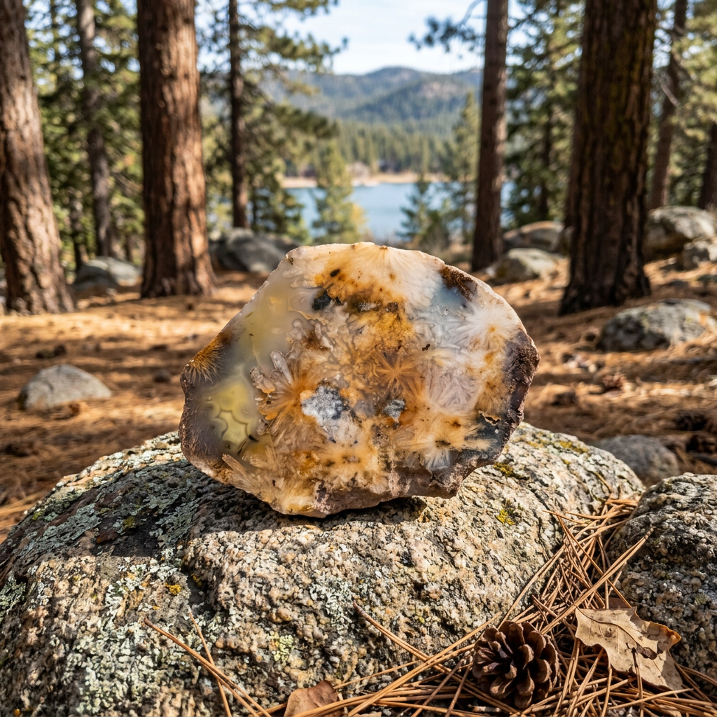 Graveyard Point Plume Agate