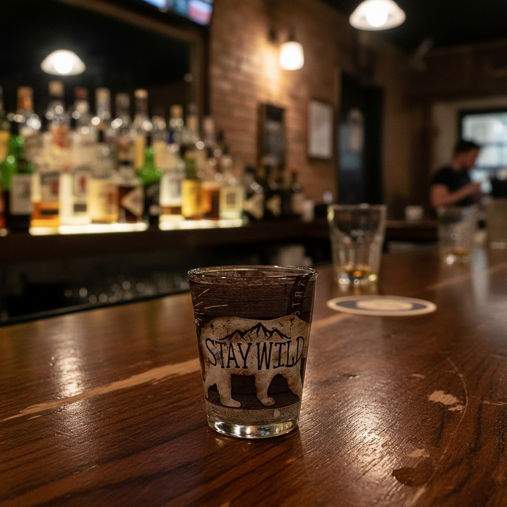 Big Bear Shot Glass