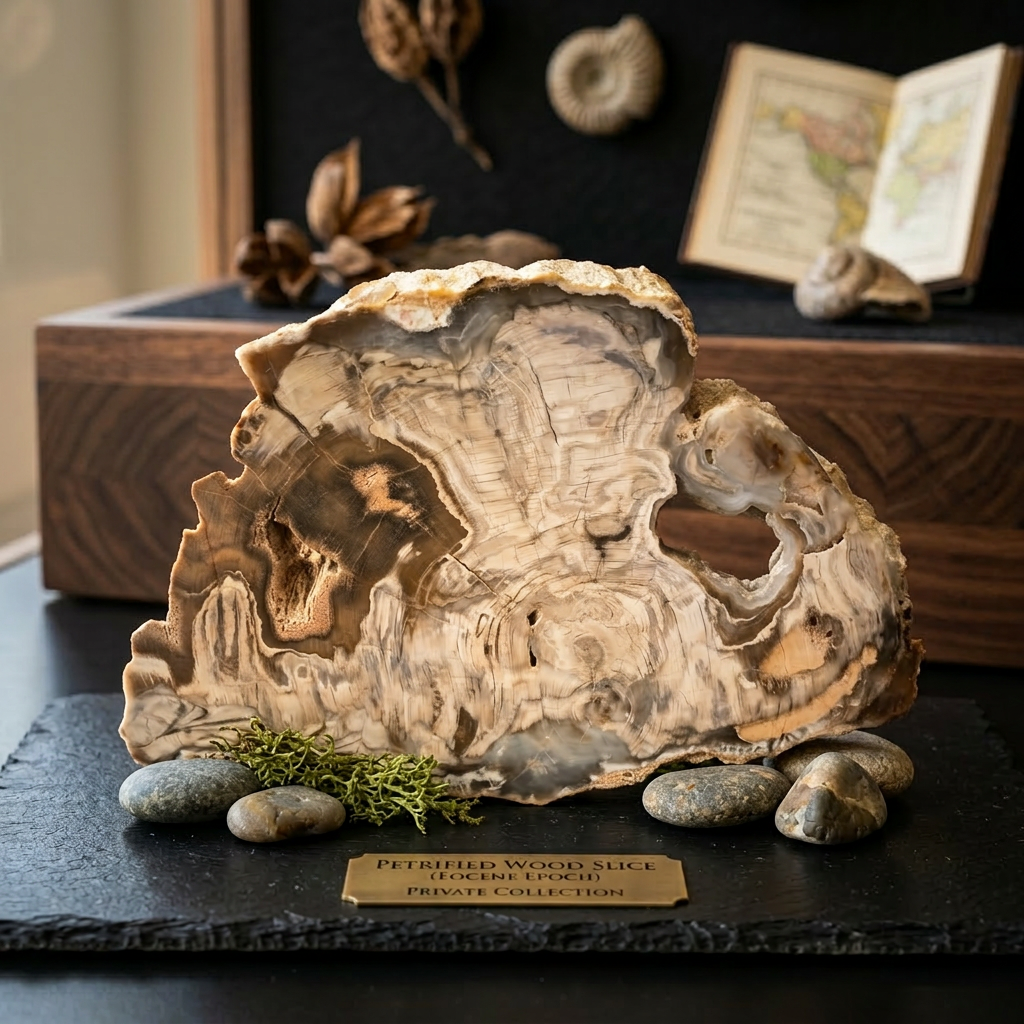 Striking Natural Petrified Wood