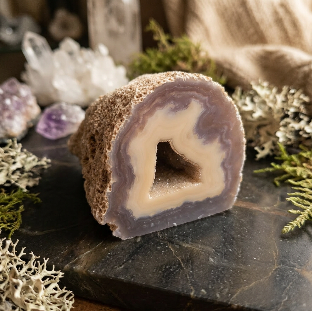 Beautiful Agate Stone from Oregon Paperweight