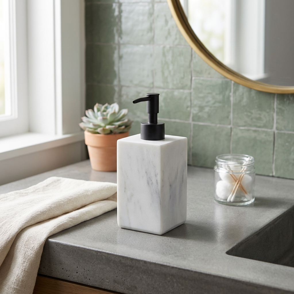 Bino Marble Soap Dispenser