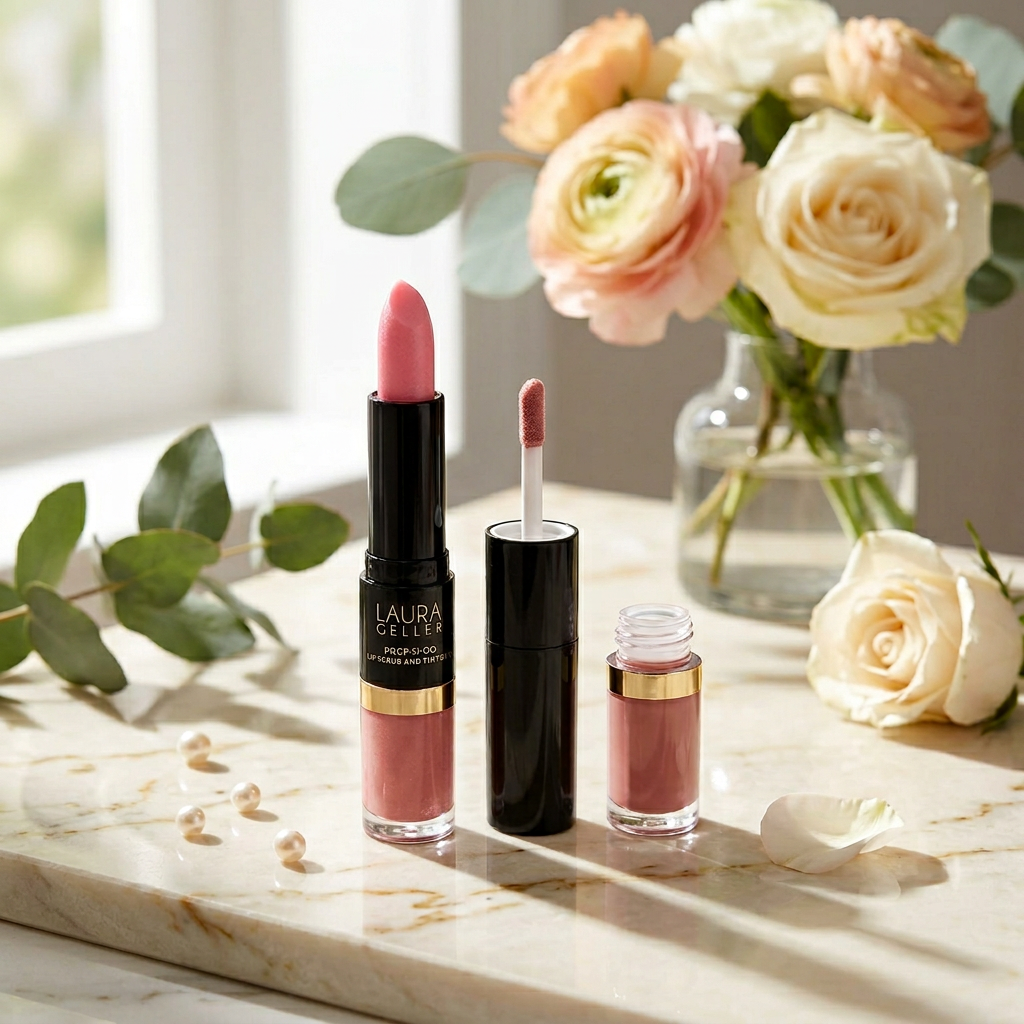 LAURA GELLER Prep-N-Go Lip Scrub And Tint Duo (First Place)