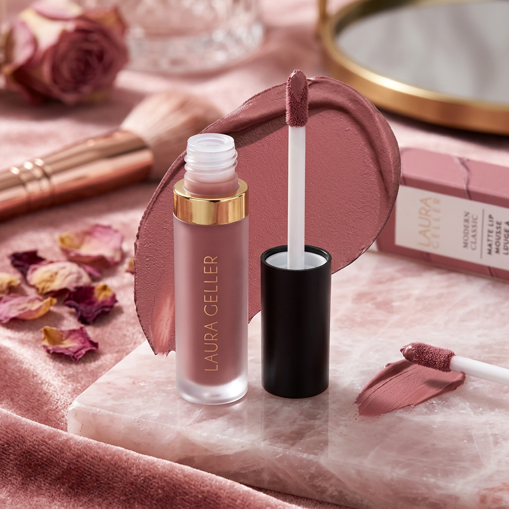 Laura Geller Modern Classic Matte Lip Mousse (Bare Beige)