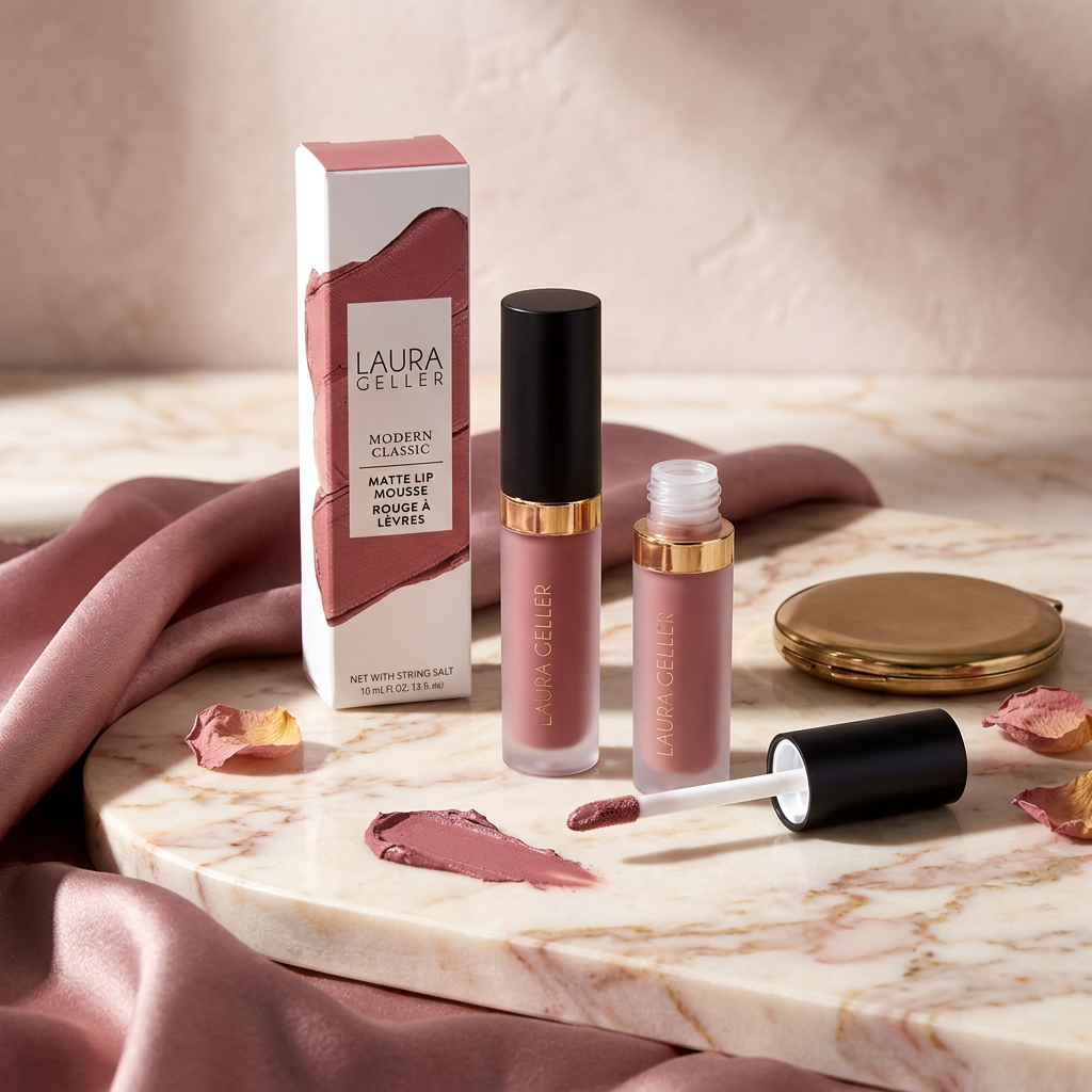 Laura Geller Modern Classic Matte Lip Mousse (Bare Beige)