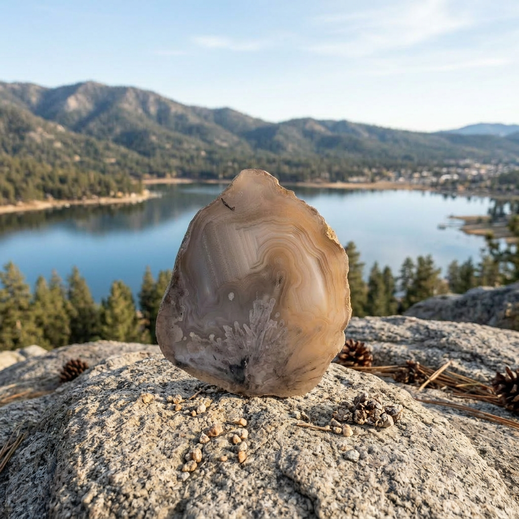 Banded Chalcedony Agate