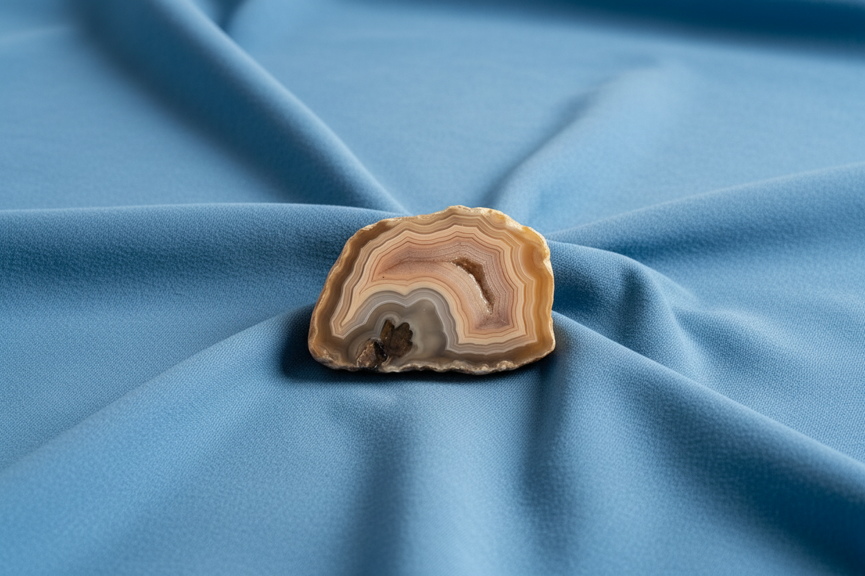 Fortification Banded Agate Geode