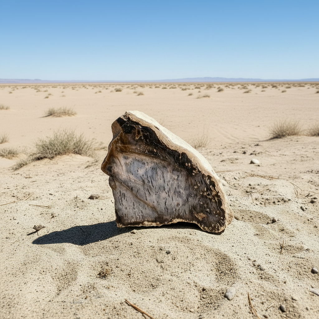 Lapidary Slab Of Petrified Wood