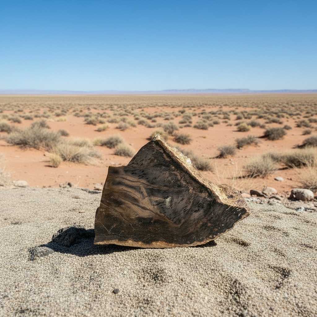 Lapidary Slab Of Petrified Wood