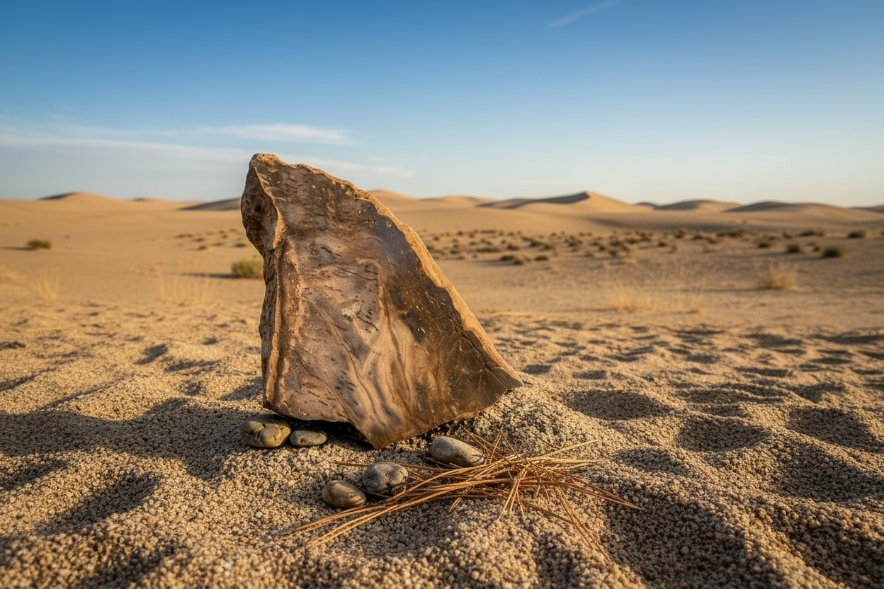Lapidary Slab Of Petrified Wood