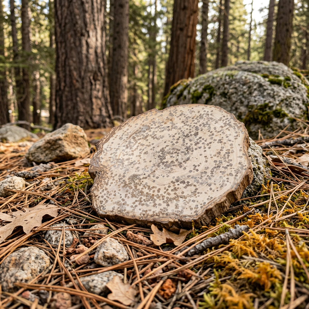 Speckled Petrified Wood Slab