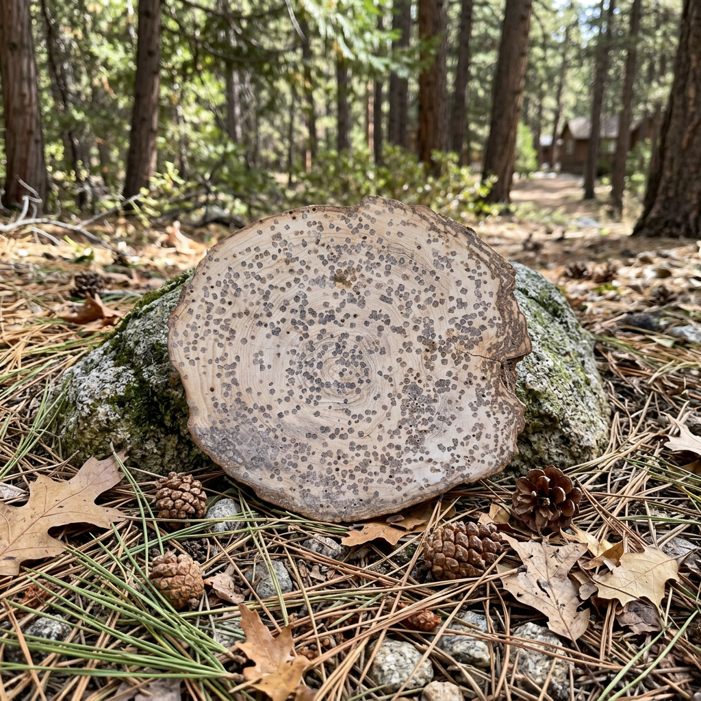 Speckled Petrified Wood Slab