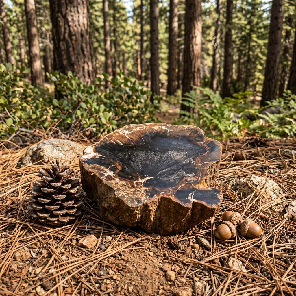 Petrified wood