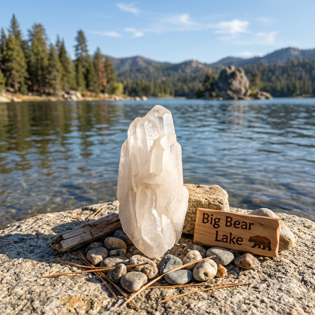 Raw Clear Quartz Crystal Cluster