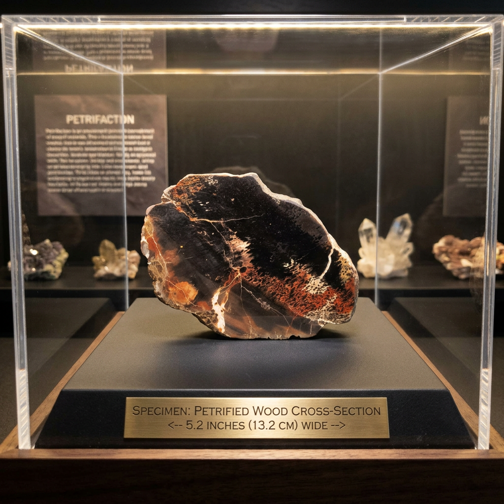 Natural Petrified Wood Fossil