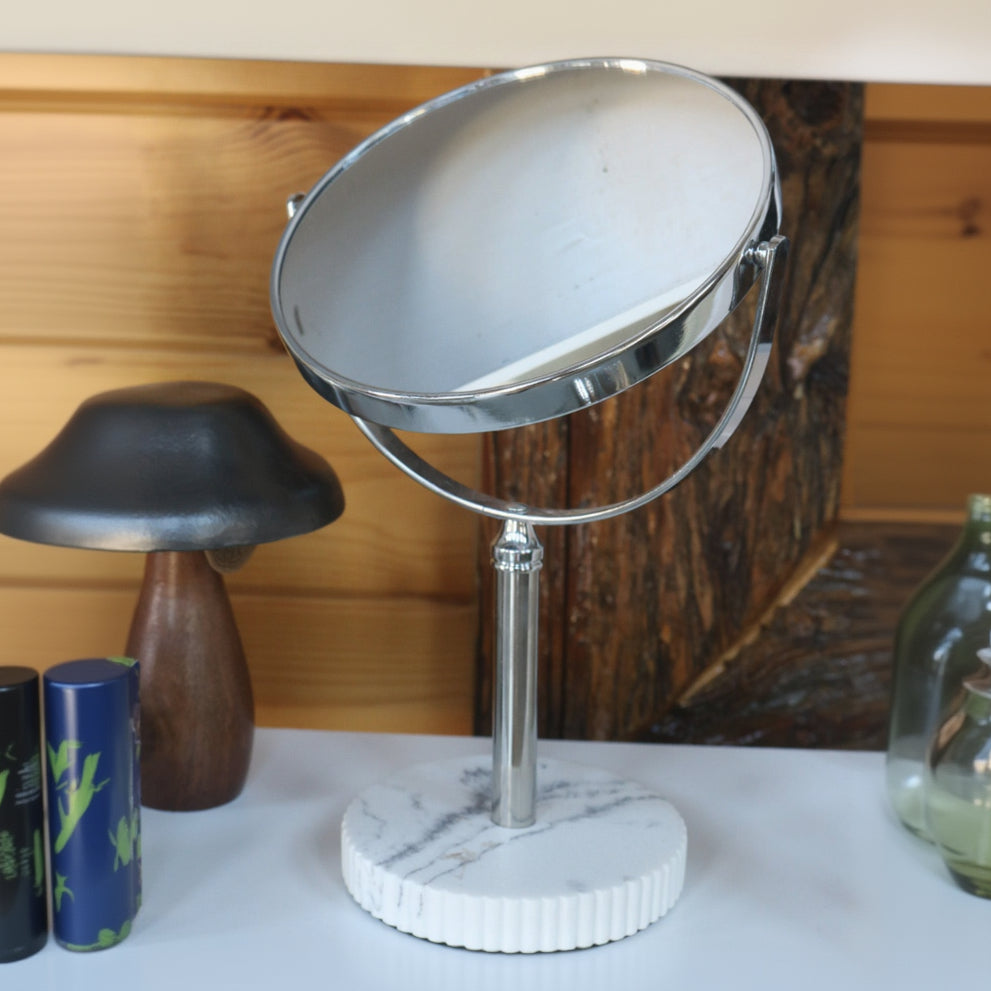 Halston Home Marble Vanity Mirror