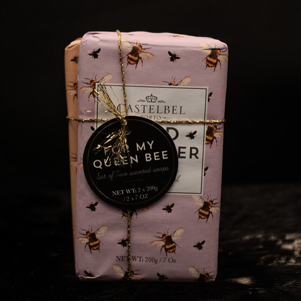 Castelbel Porto Two Pack Bar Soap - Wild Lavender and Pure Honey Scents