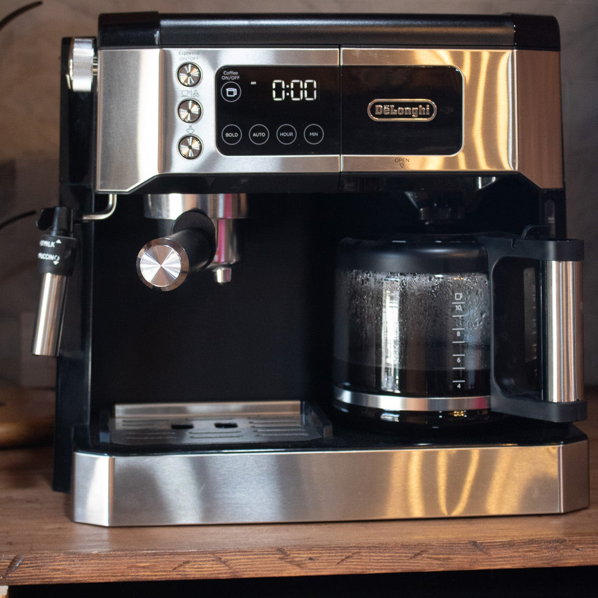 De'Longhi Combination Coffee & Espresso Machine