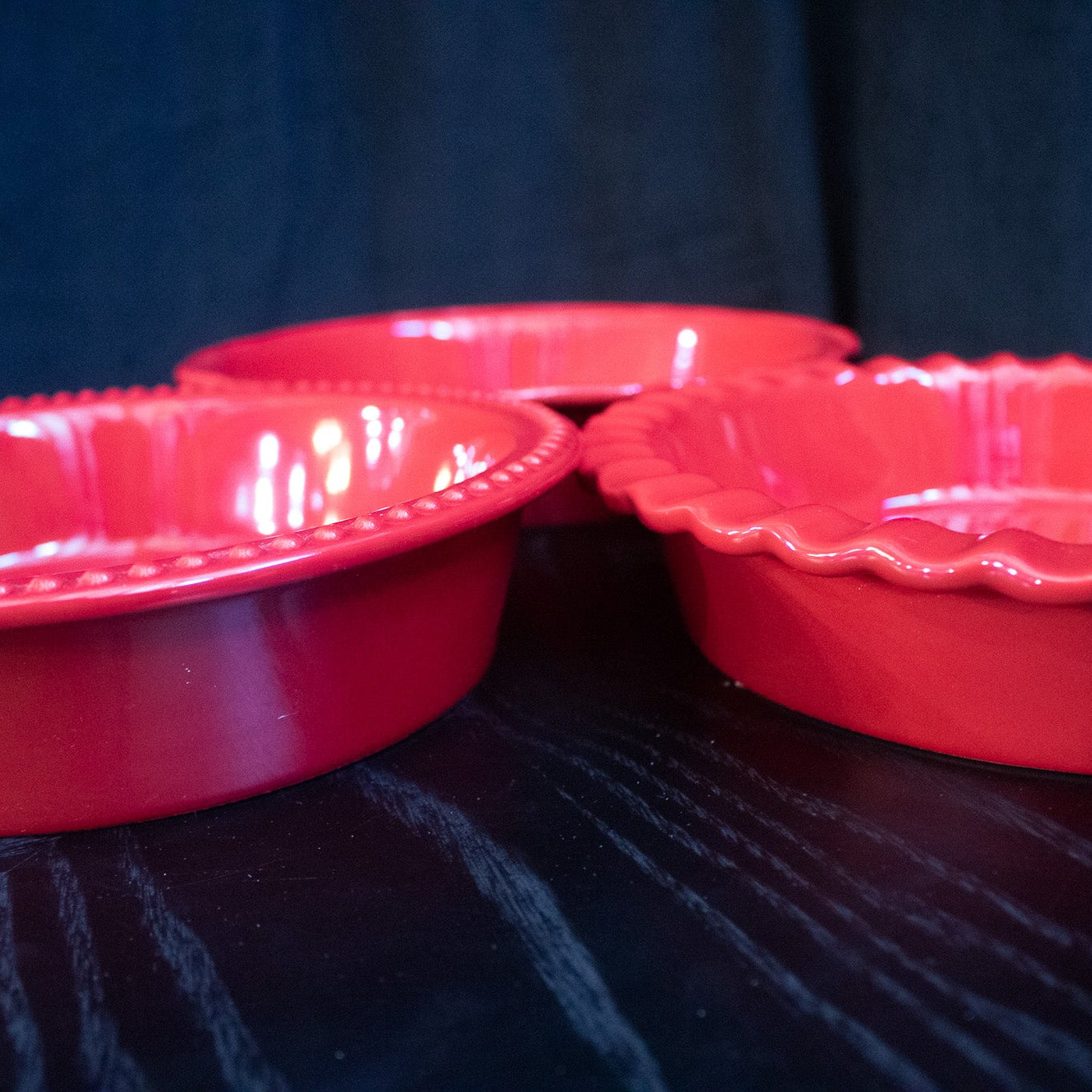 Williams Sonoma Ceramic Pie Dishes 3 Piece Set