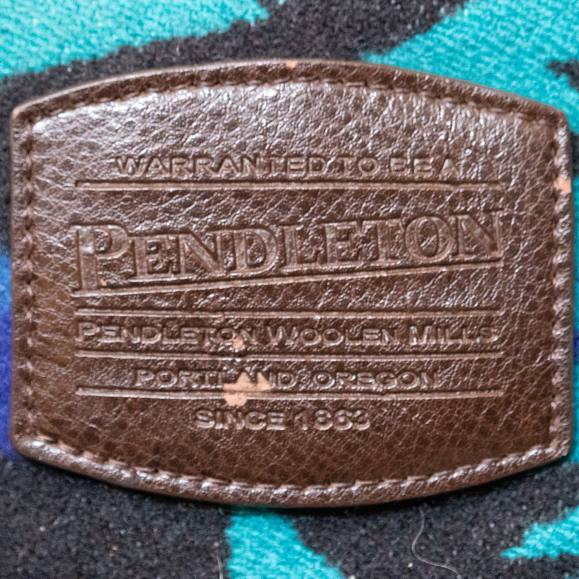 Vintage Pendleton Southwestern Wool Blend Single Strap Sling Bag Purse