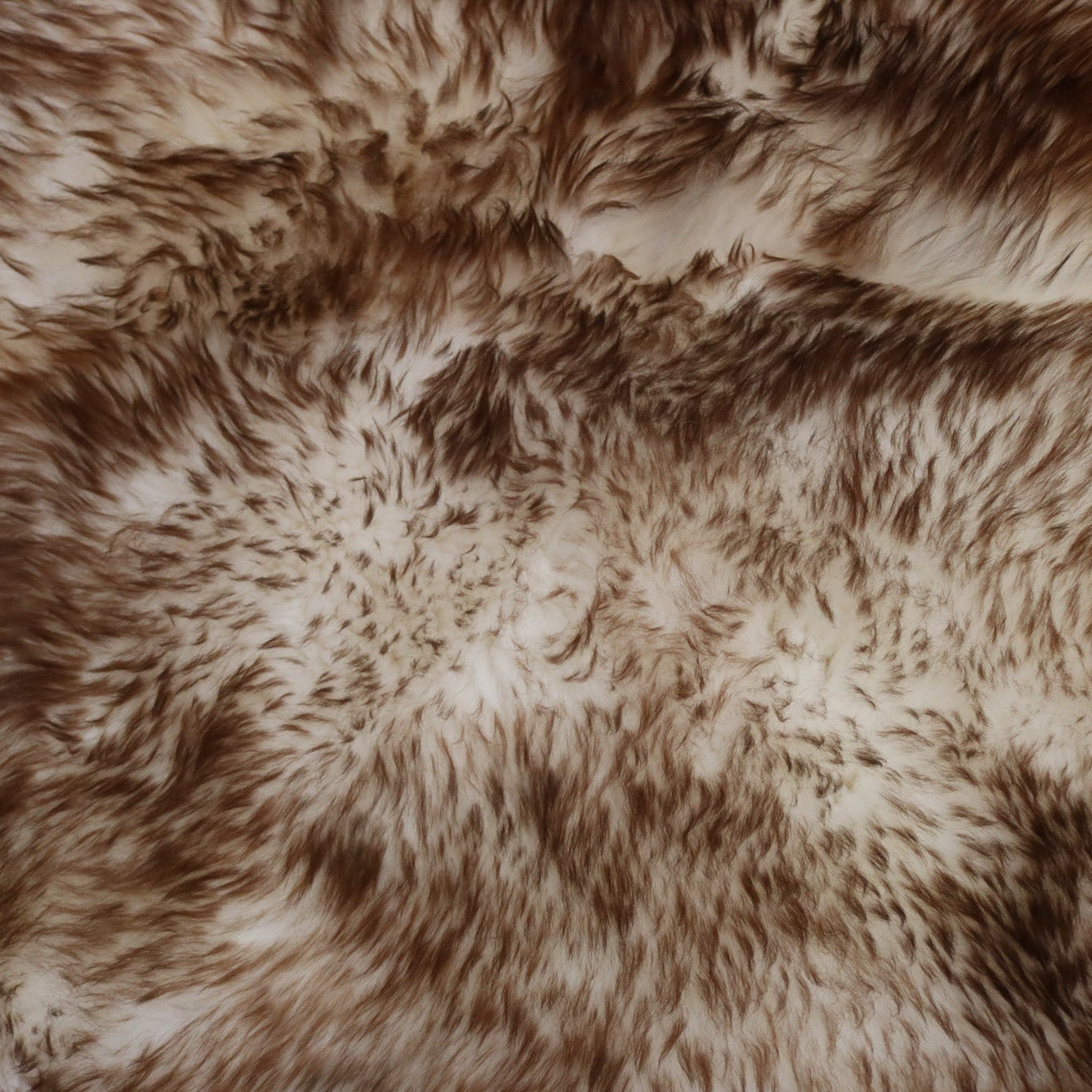 Double XL Mouflon Genuine Leather Light Brown Sheepskin Decorative Rug