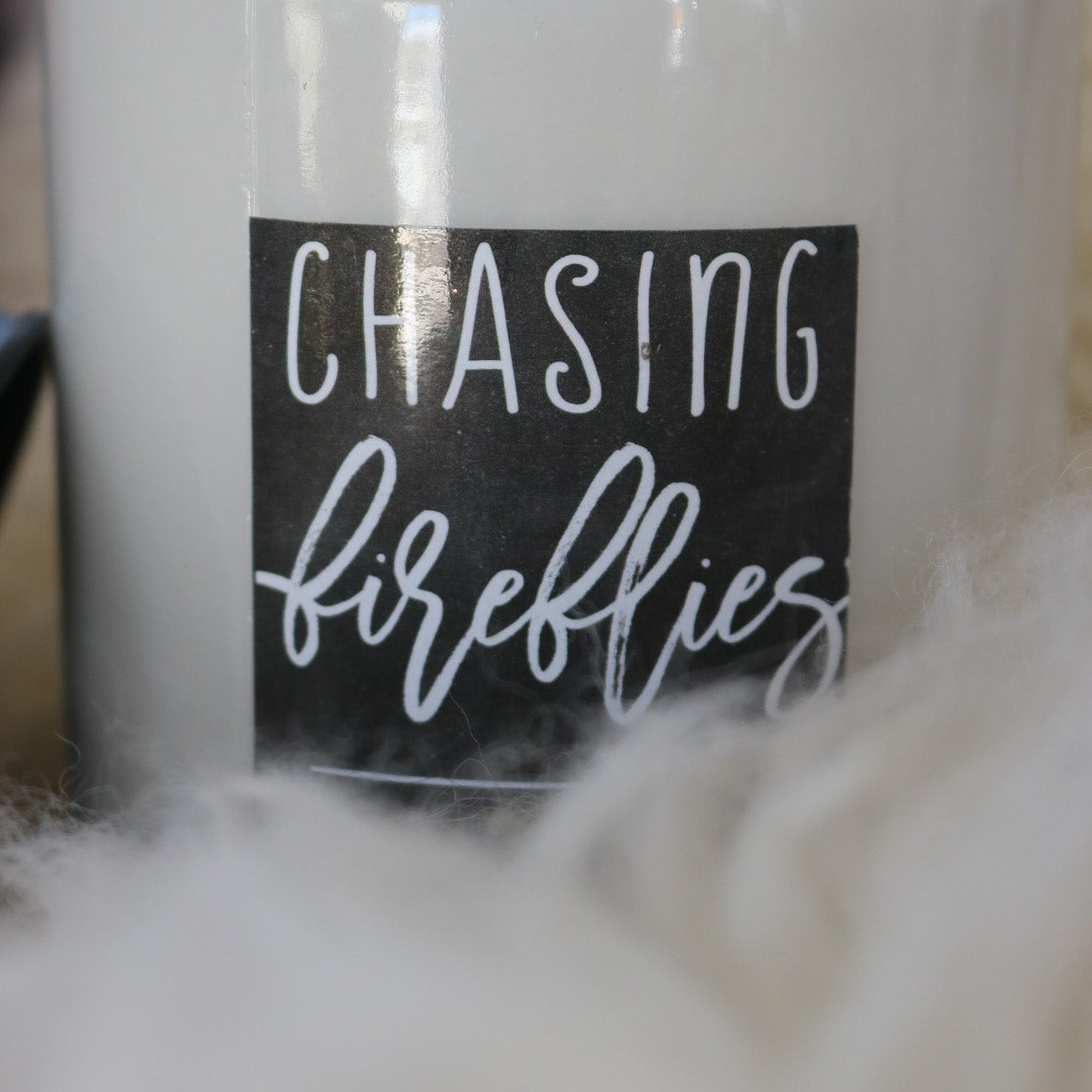 Milkhouse Candle Co Chasing Fireflies Soy Candle Large Glass Jar 4” x 6” New