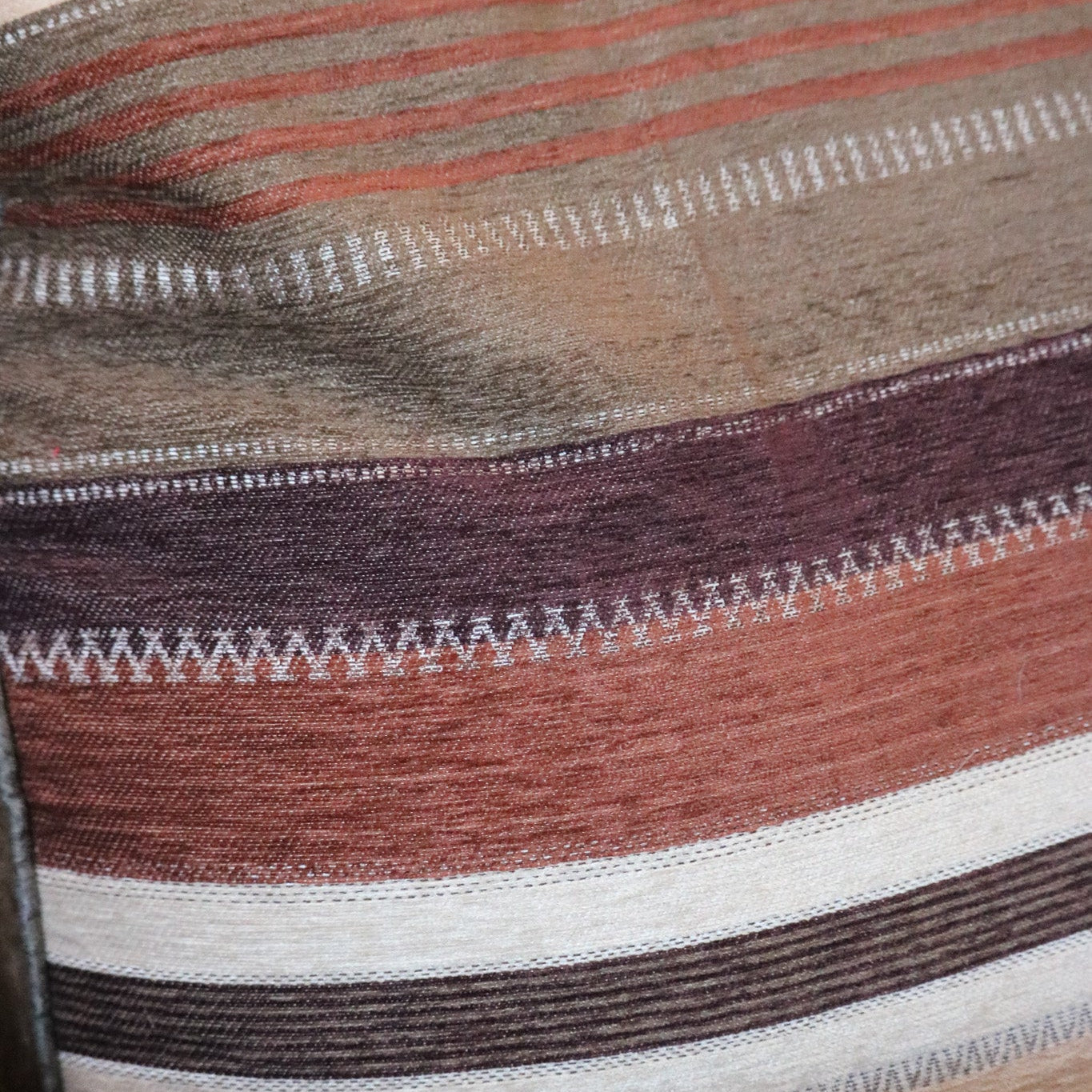 Carstens Inc. Mojave Sunset & Old West Stripe Euro Pillow Sham