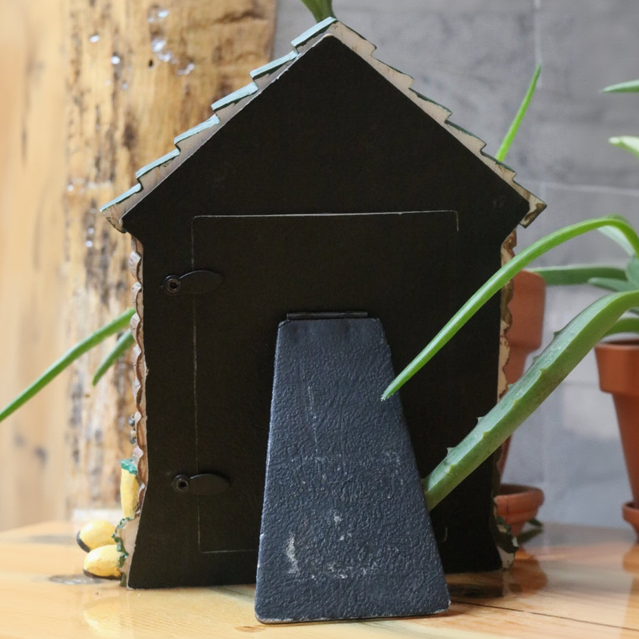 Log Cabin Resin Mold Picture Frame 3 1/2" x 5 1/2"