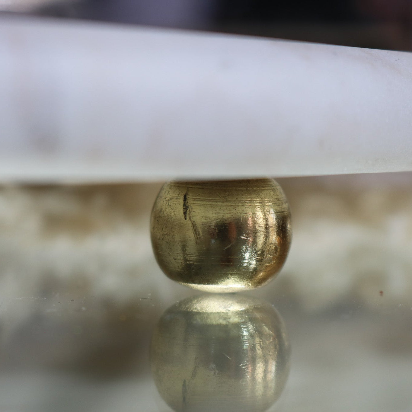 Halston Home Marble Bathroom Trinket Tray