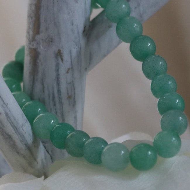 Green Aventurine Beaded Stretchy Bracelet