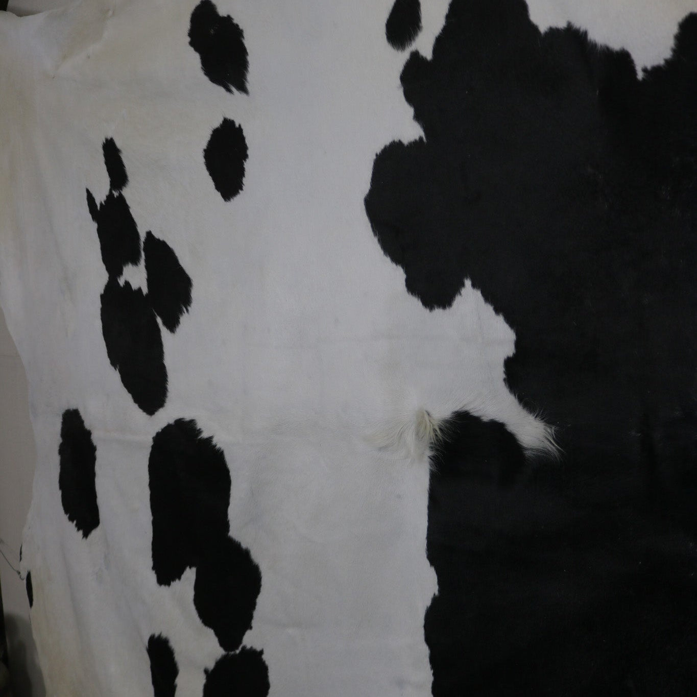Stunning Black and White Cowhide Handmade in Brazil