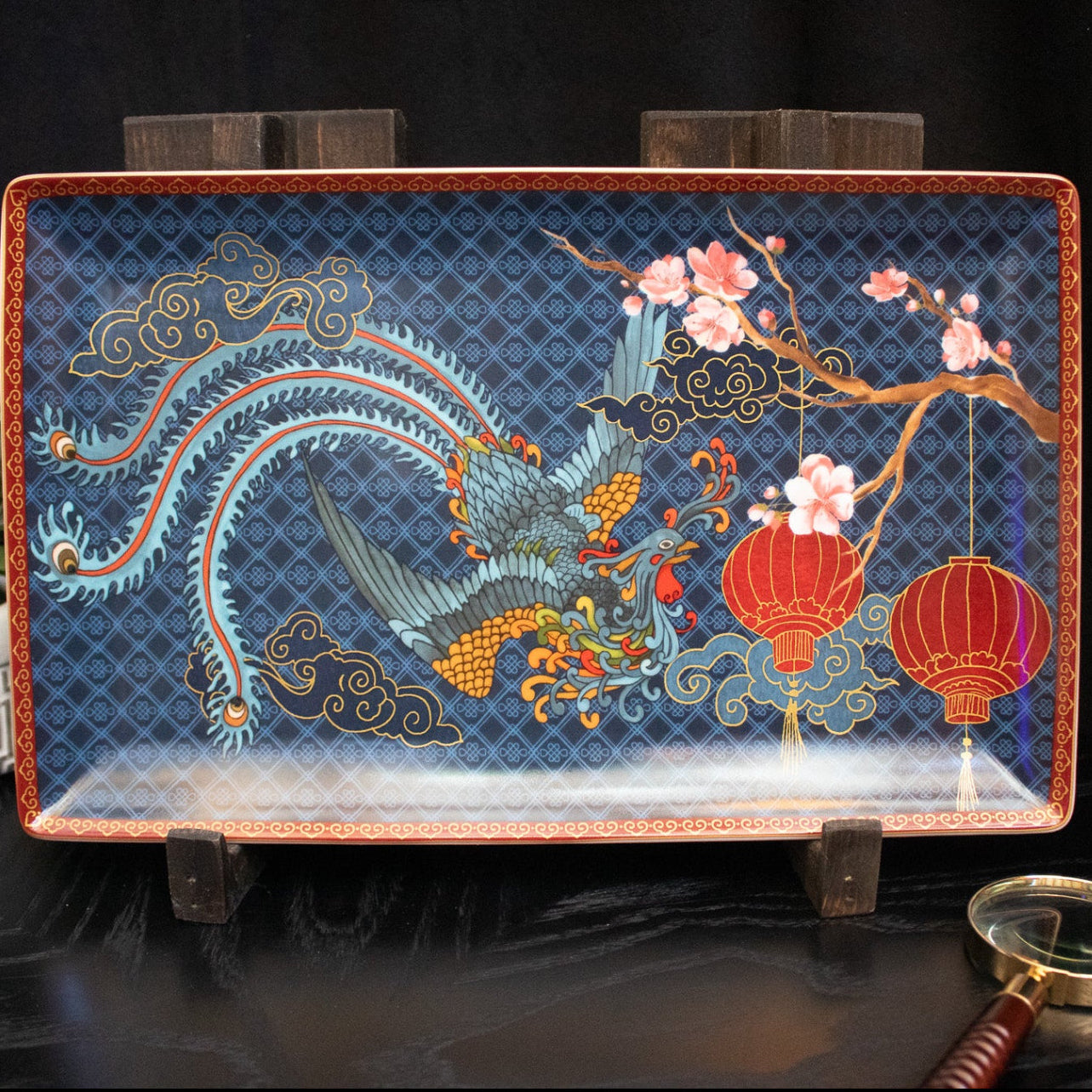 Williams Sonoma Lunar New Year Phoenix Serving Platter
