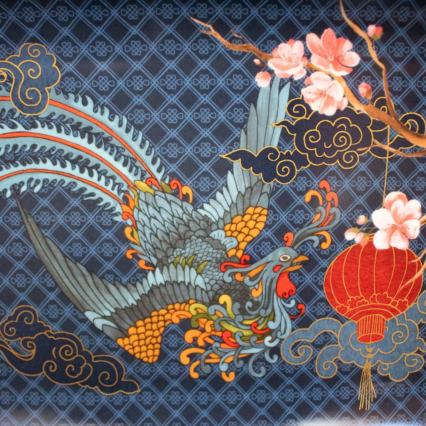Williams Sonoma Lunar New Year Phoenix Serving Platter